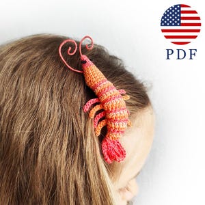 SHRIMPS ヘアピン Shrimp Hair Clip - Etsy