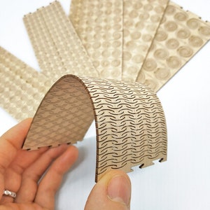 17 neue super flexible Laser Cut Dateien, PlyWood Dateien Ai, SVG, DXF, CDR Cut Vektordateien für Cricut Glowforge, digitale Vorlage