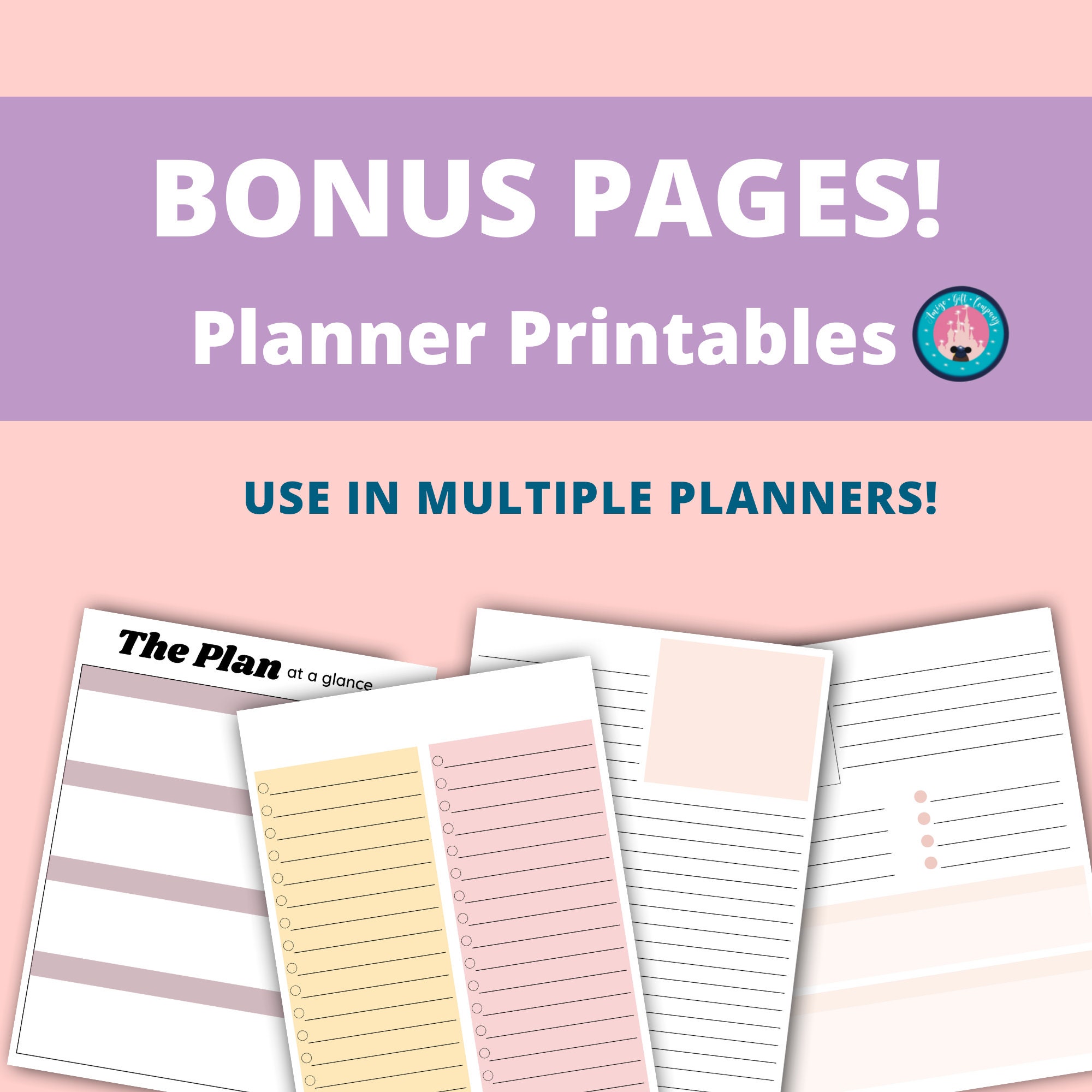 WDW Printable Travel Planner - Etsy
