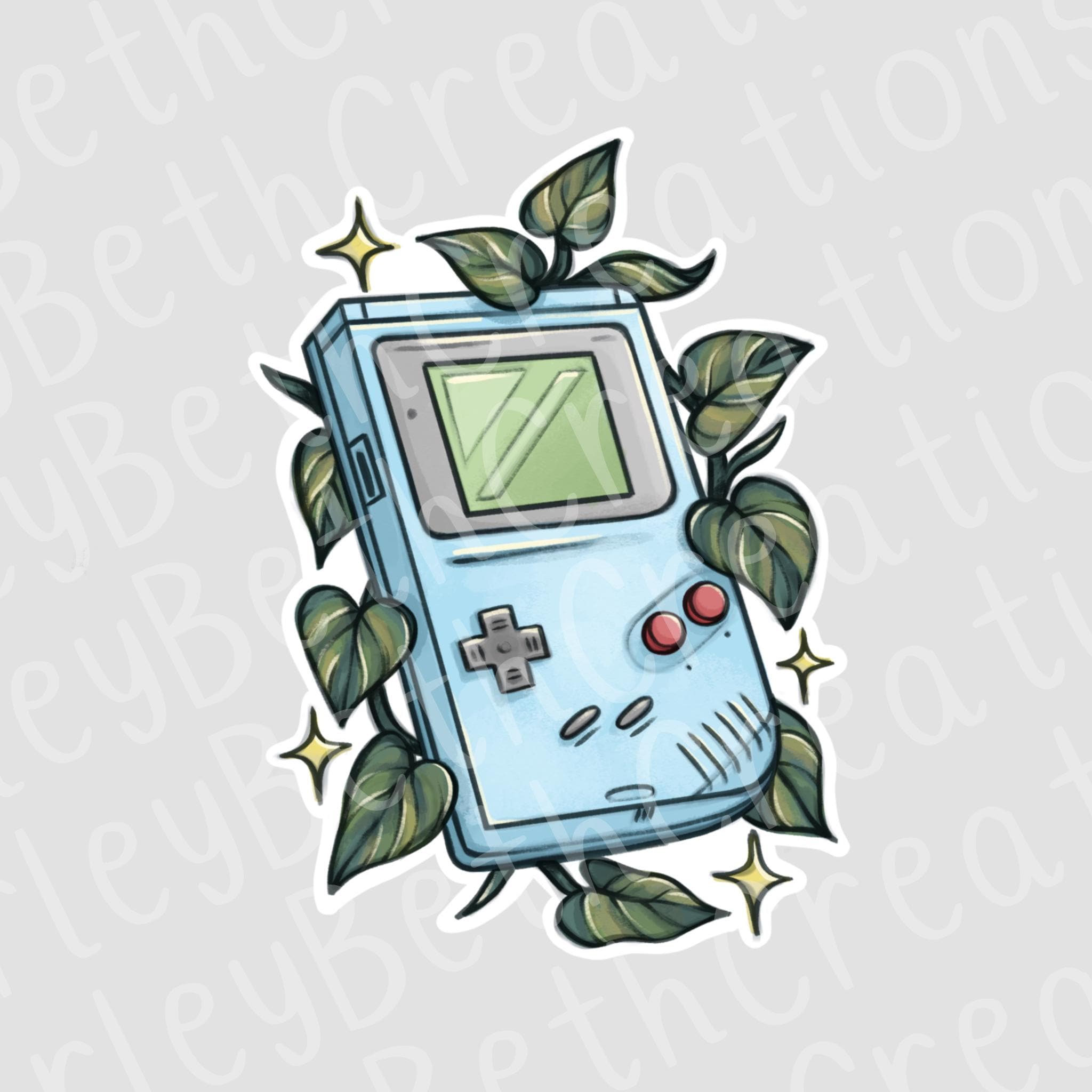 Custom Gameboy Color Sticker Gameboy Sticker | Waterproof Sticker | Video Game Sticker - Etsy