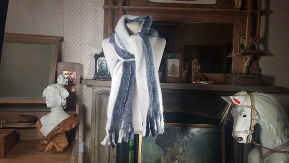 60s wool scarf; Finnish wool - image 6