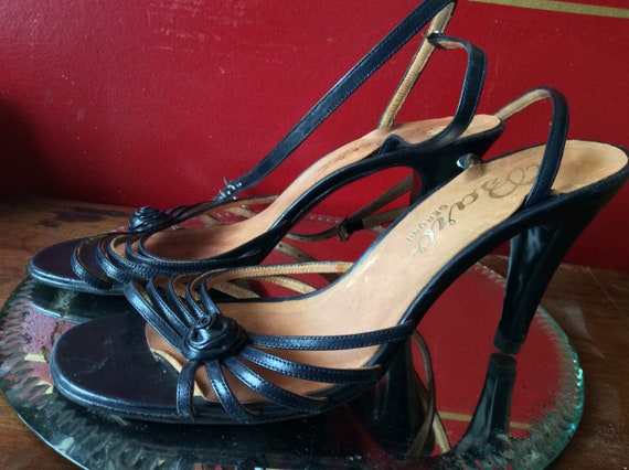 vintage strappy sandals