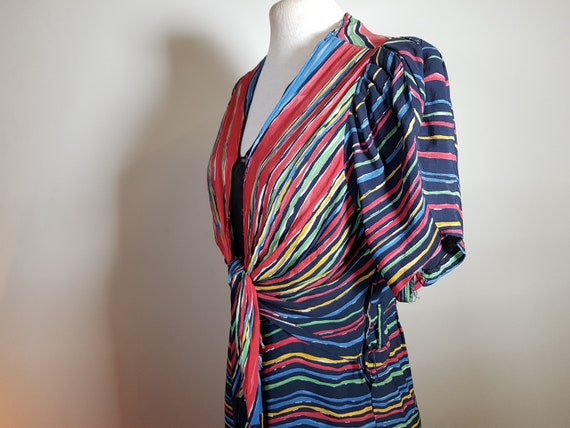 30s striped dress - image 5