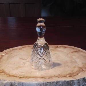 Waaier kristal tafel/kerst bel