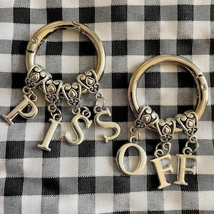 Piss Off Boot Charms