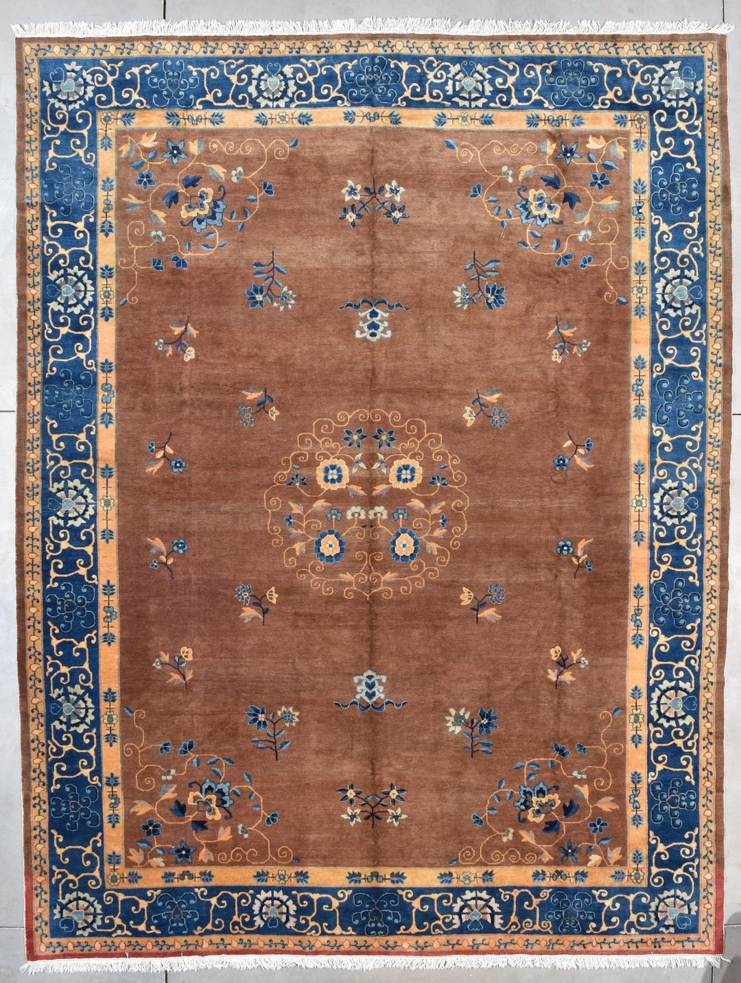 Extra Large Chinese Rug Oversized Antique Peking Chinese Oriental Rug 10’1 X 13’6” #7812 - Etsy