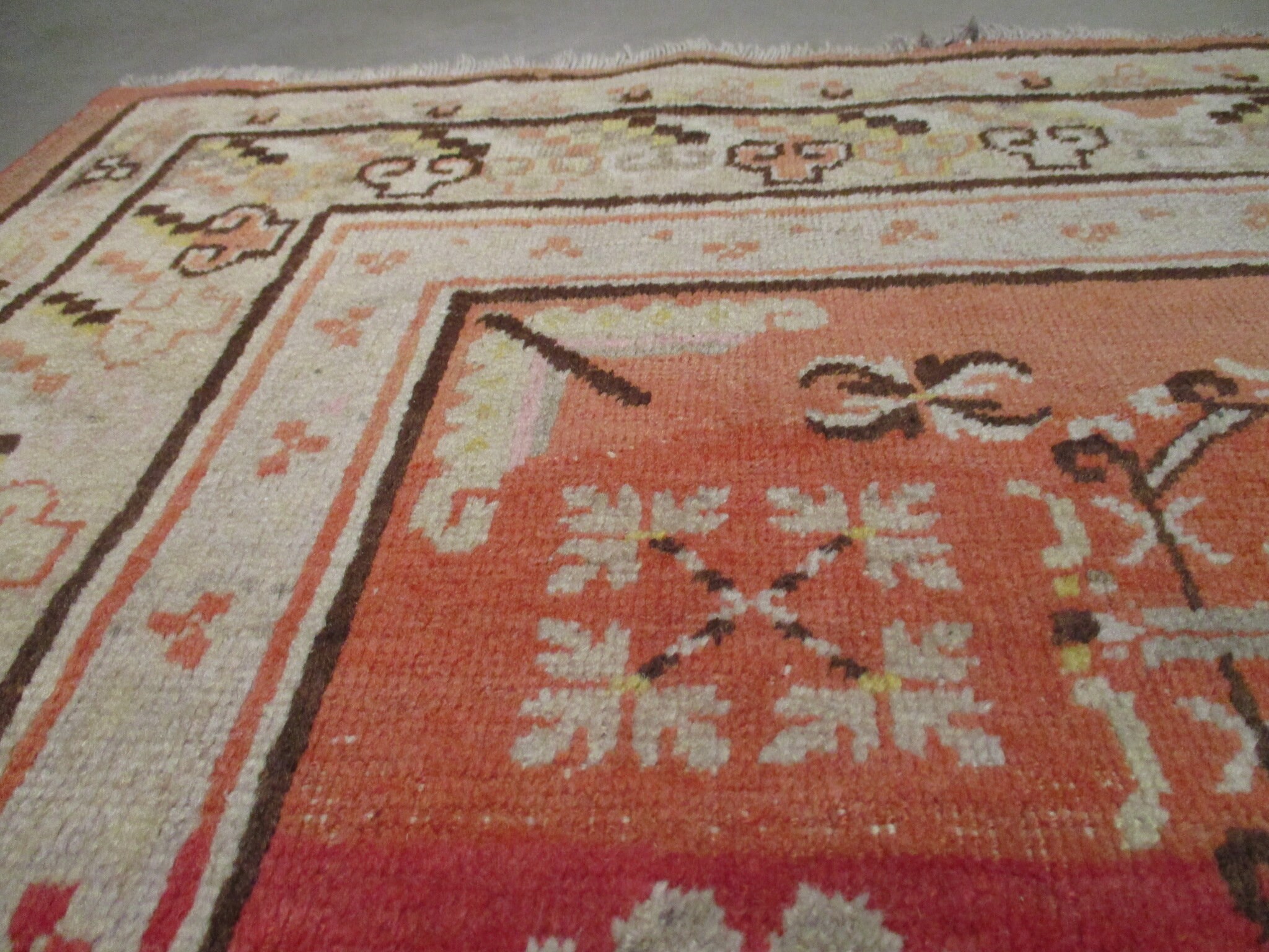 Khotan Antique Oriental Rug 4'0 X 6'5 7912 Etsy México