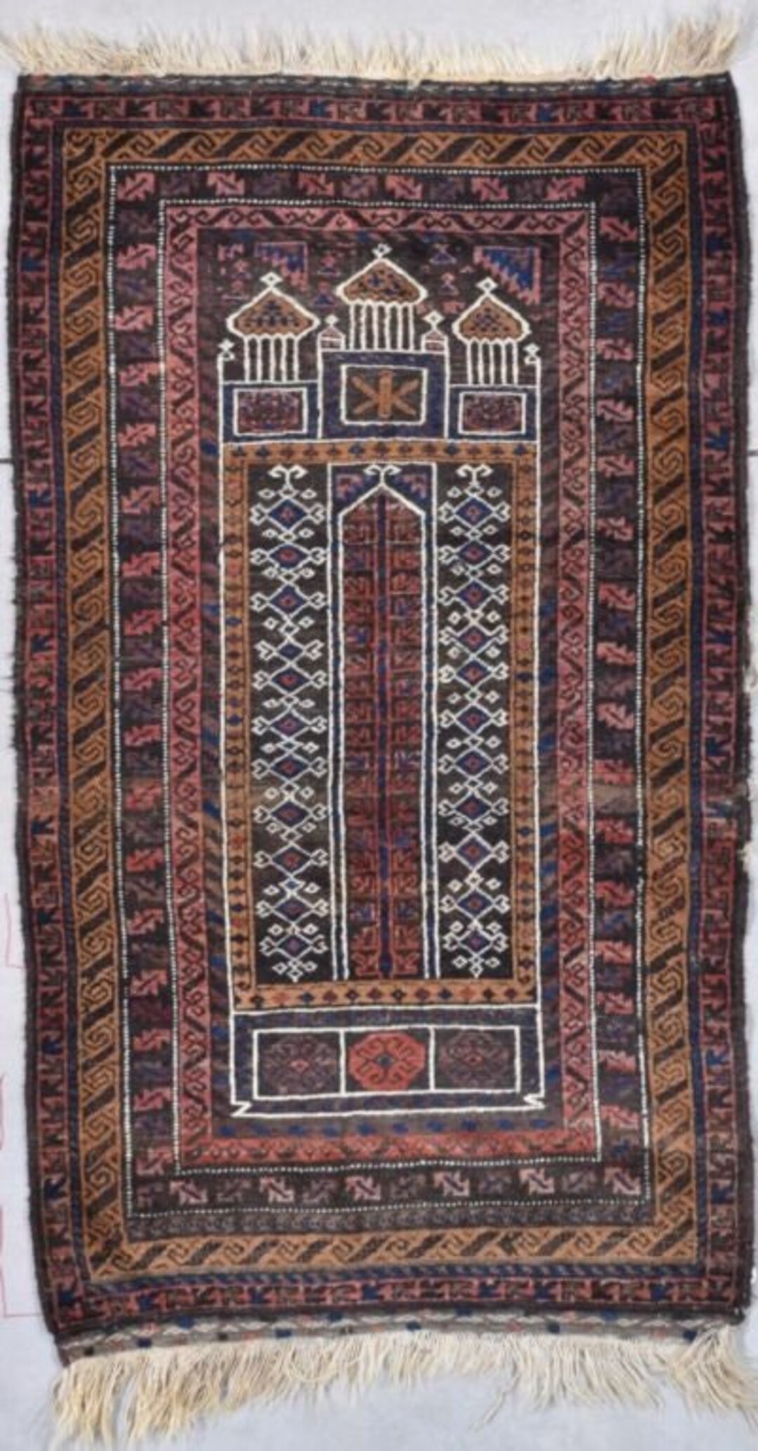 Vintage Baluch Oriental Rug 3'1” X 5'2” #8082 - Etsy