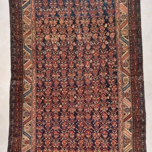 Antique Shirvan Oriental Rug 4’6” X 7’0” #7852 - Etsy