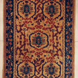 Antique Art Deco Chinese Oriental  Rug #6604