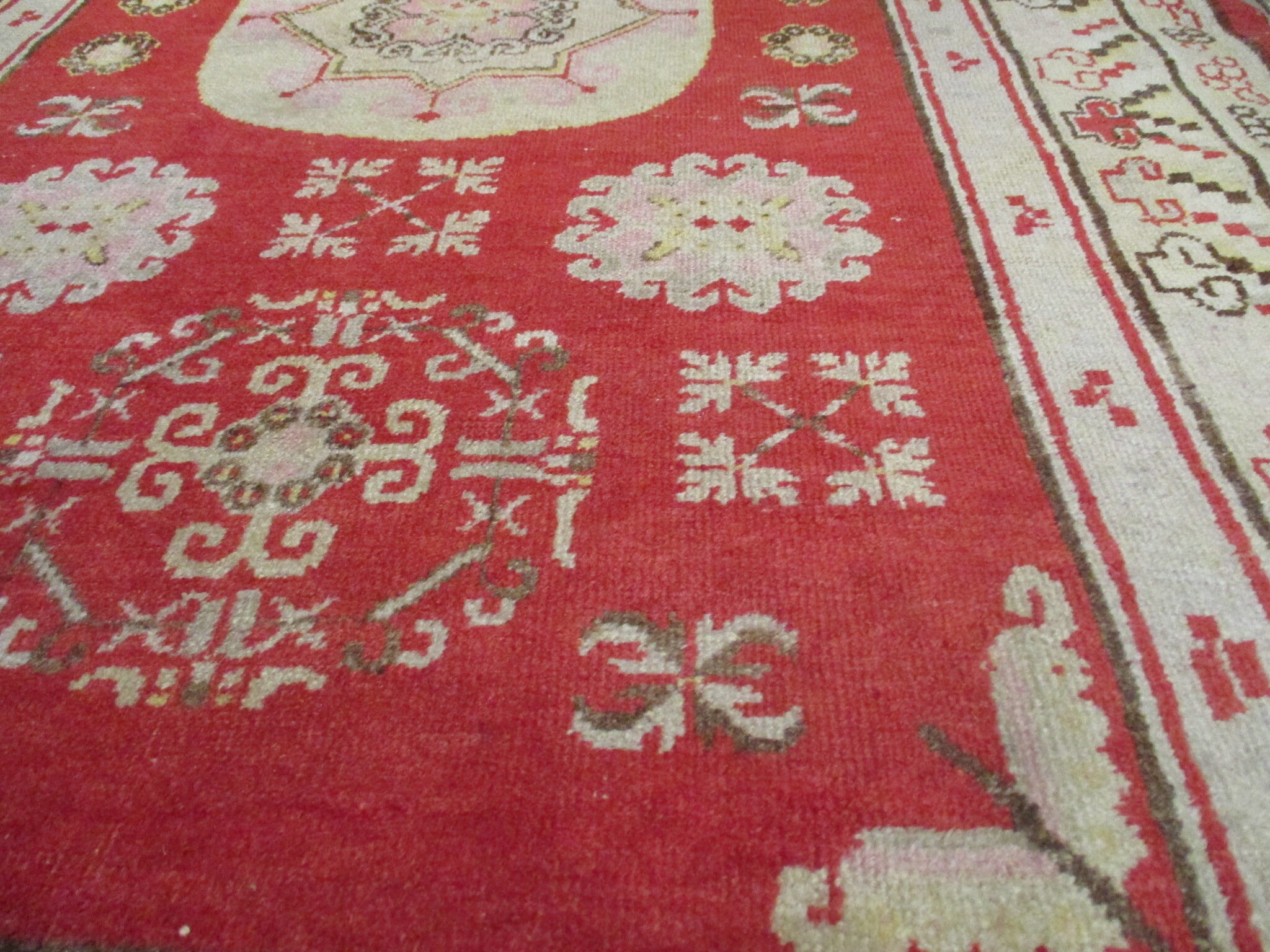 Khotan Antique Oriental Rug 4'0 X 6'5 7912 Etsy México