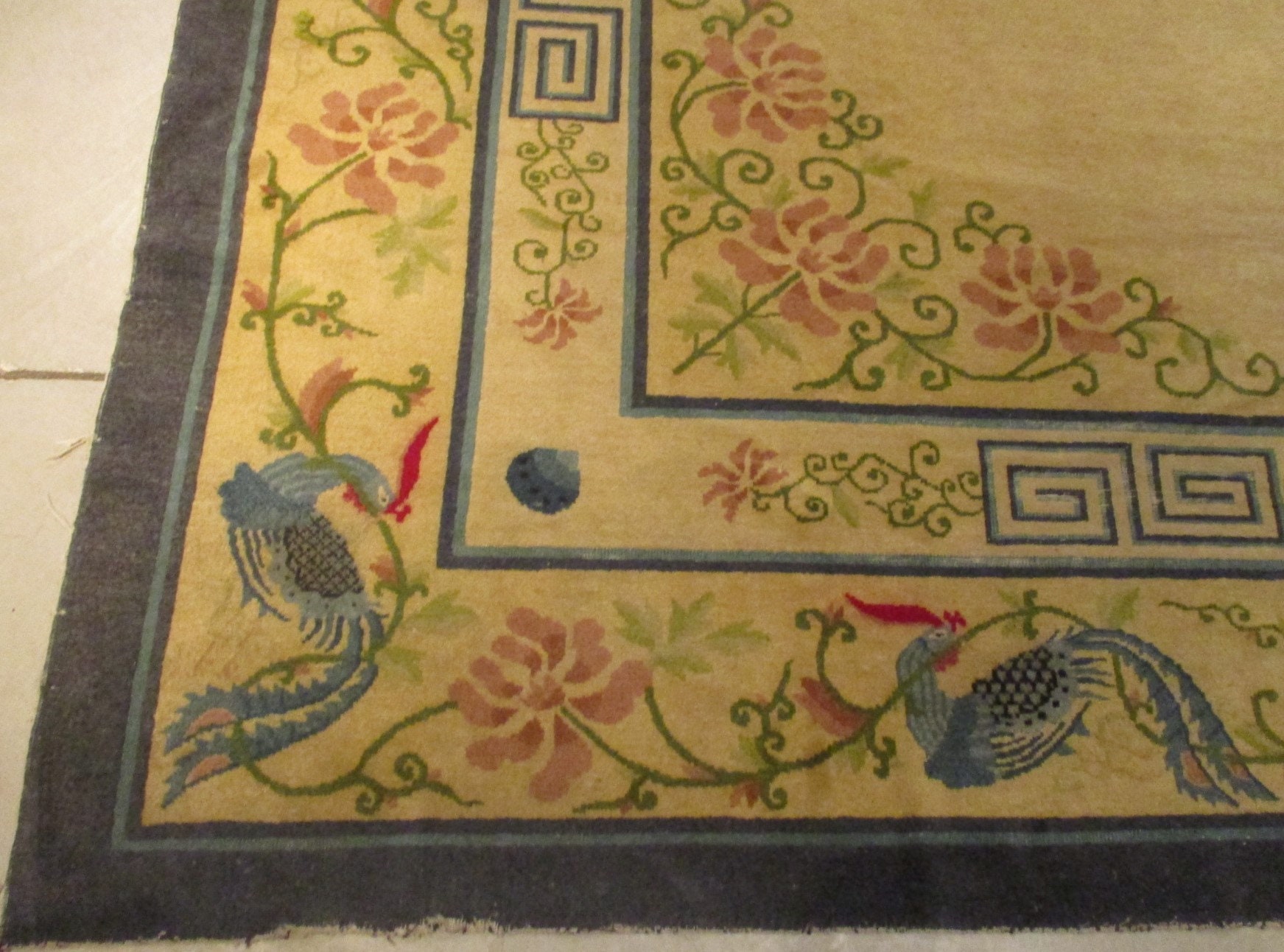 Antique Peking Chinese Rug 9’1” X 11’’10” - Etsy