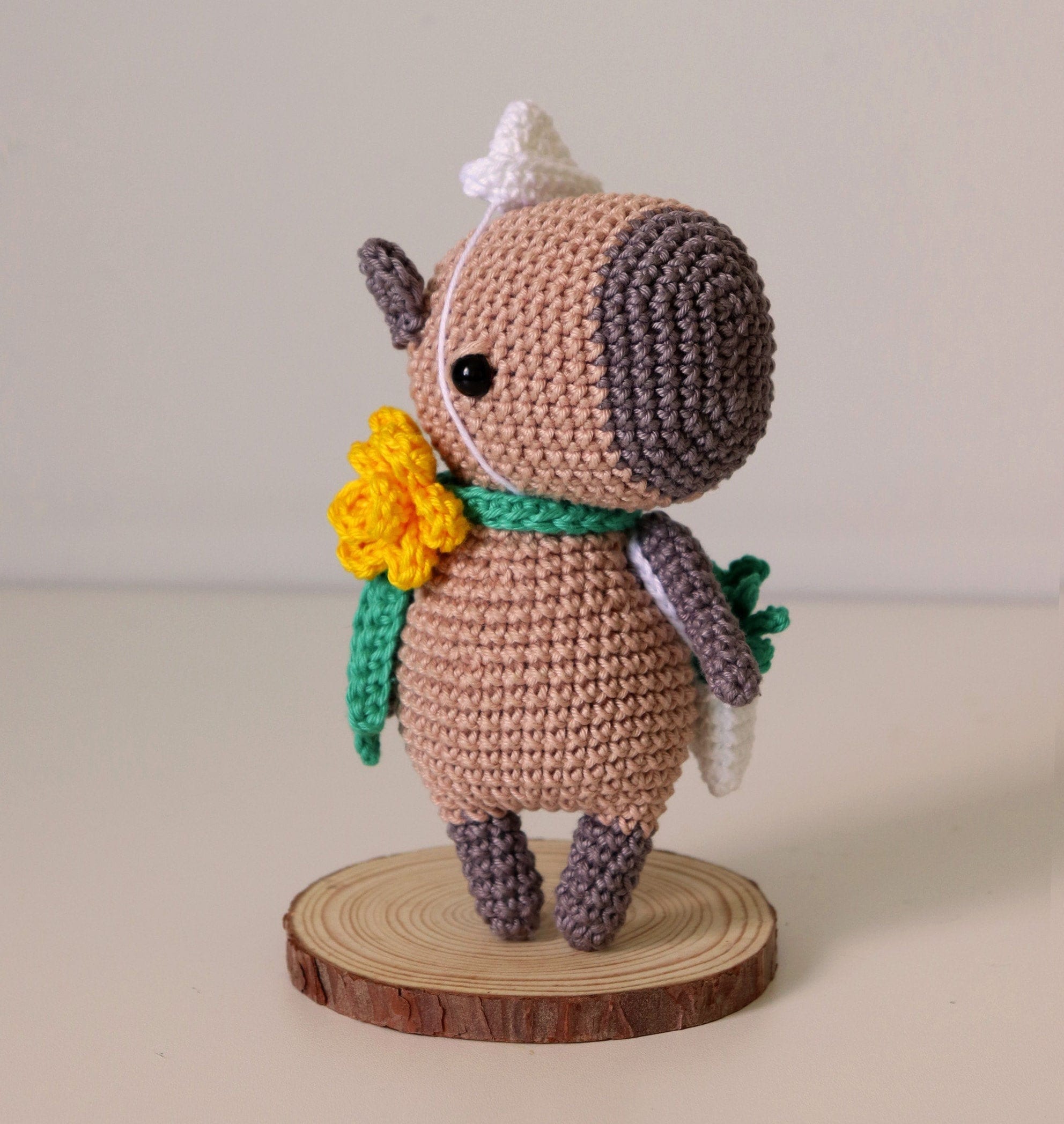 Bruna the capybara crochet amigurumi pattern by Maria Etsy
