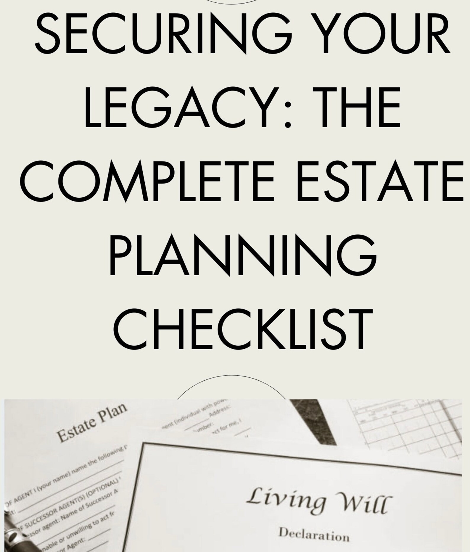 Securing Your Legacy: the Complete Estate Planning Checklist - Etsy