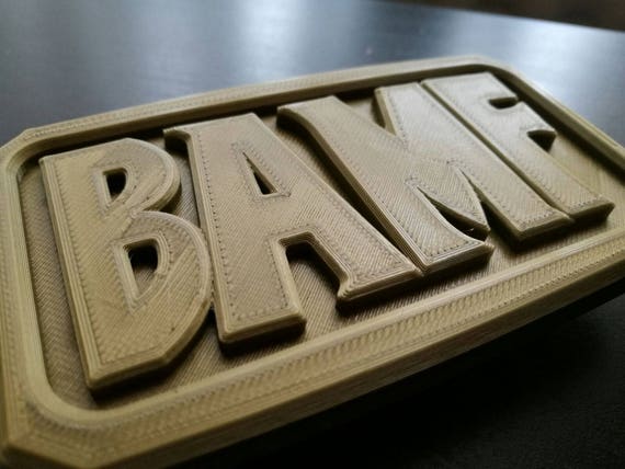 bamf belt buckle