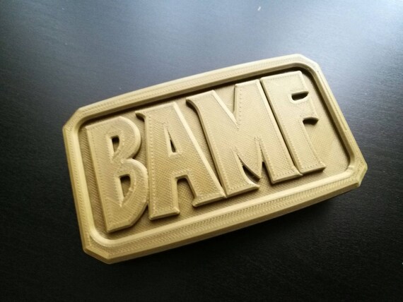bamf belt buckle