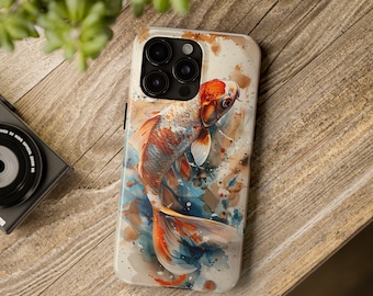 Koi Fish Phone case Japanese art iPhone case phone case | custom Phone Cover | Protective Phone case | iPhone | Pixel | Samsung
