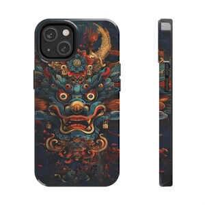 Vintage mystic Chinese dragon Tough Phone Case | custom Phone Cover | Protective Phone case | iPhone | Samsung