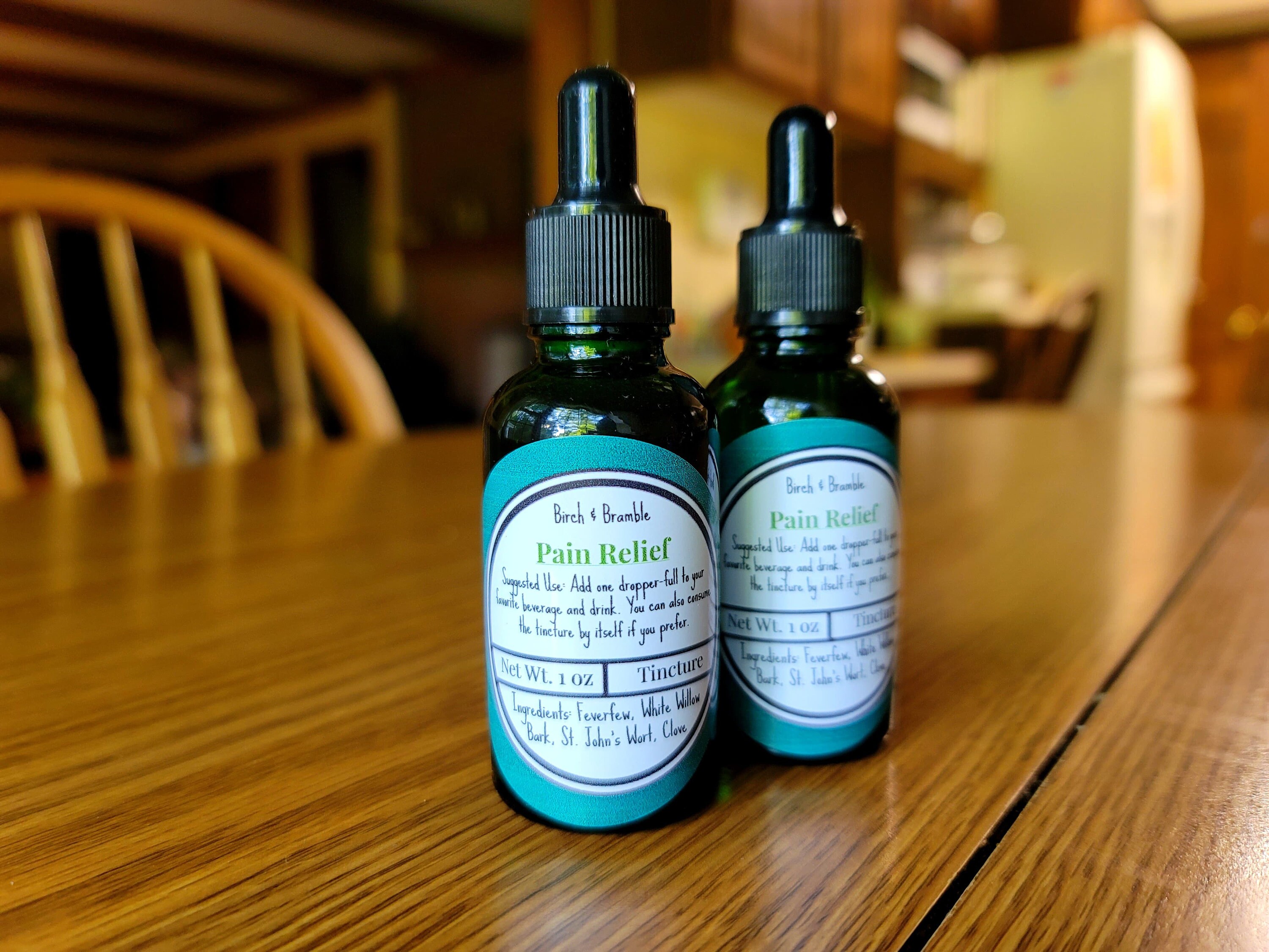 Pain Relief Tincture Herbal Medicine Tincture Etsy