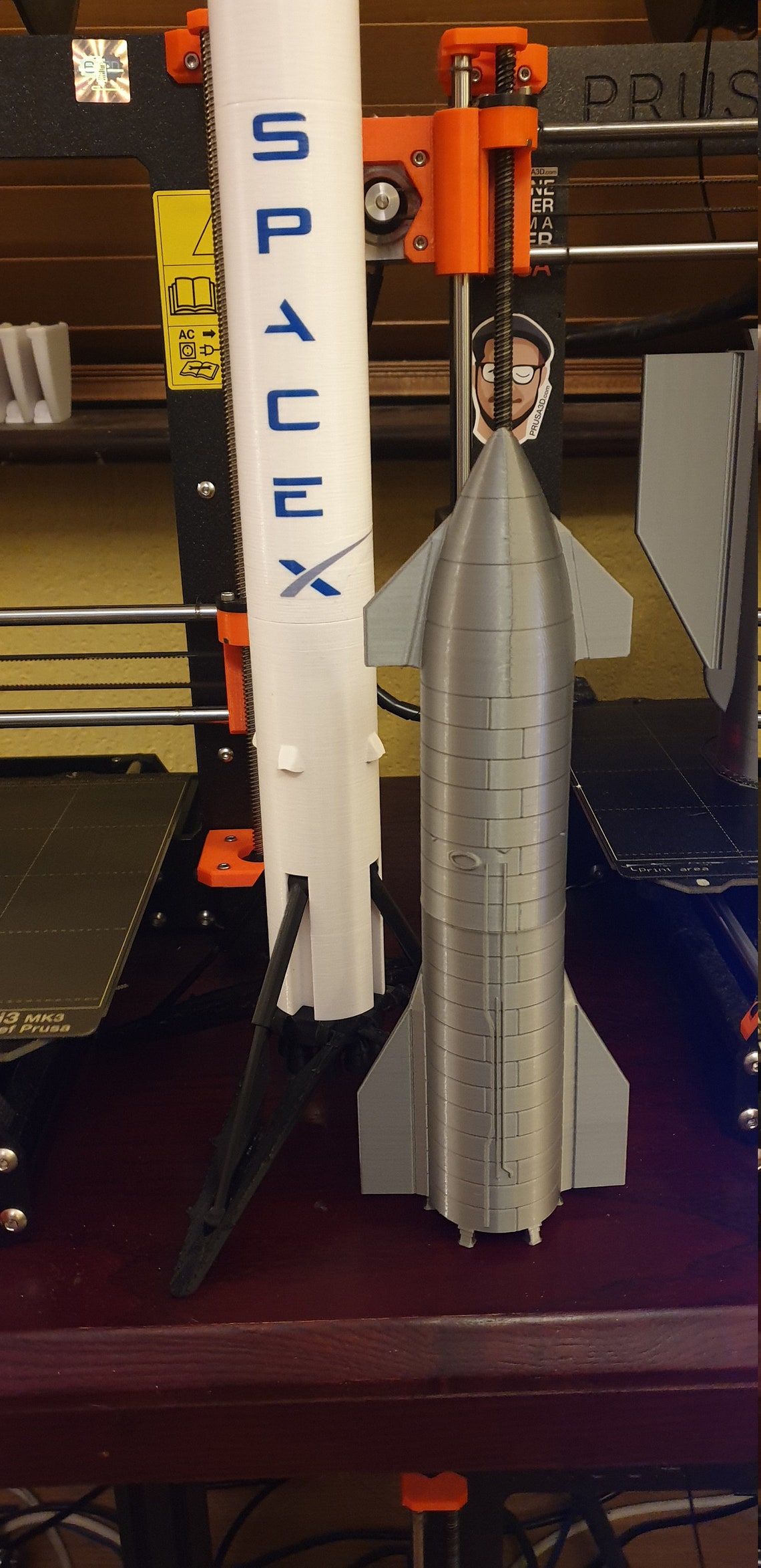 Spacex Falcon 9 With Dragon Capsule 1:76 Scale 84cm/33inch | Etsy