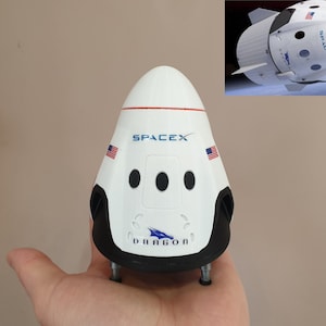 KIT de modèle SpaceX Axiom-1 Crew Dragon Capsule - Réplique - Vendeur britannique - Livraison rapide !  4 - 6 - 8 pouces