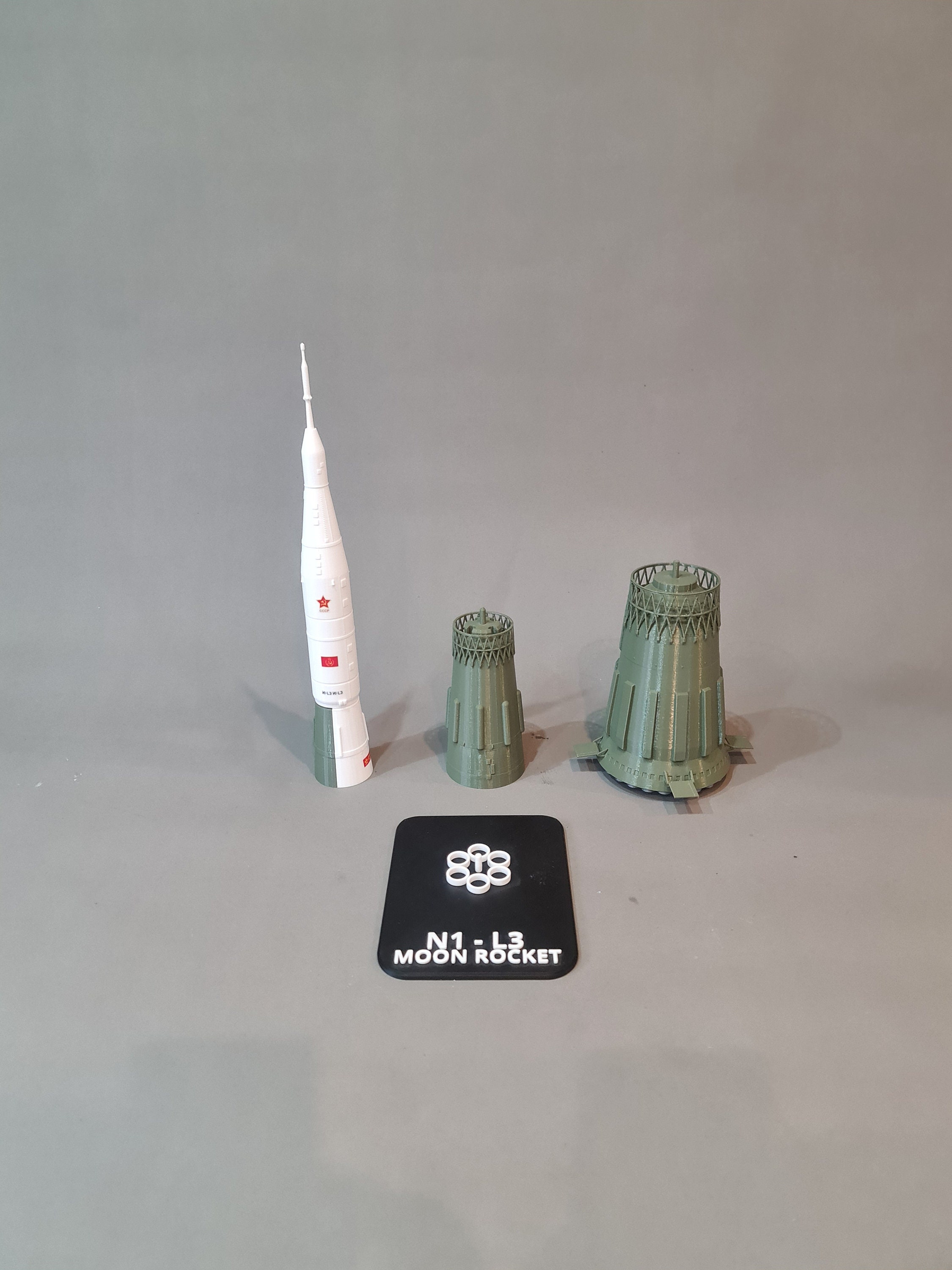 N1 - Soviet - Moon Rocket N1/L3 - 1:144 Scale - 71cm/28inch - OKB
