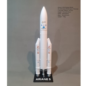 Ariane 5 ECA Display Model with stand - VA-256 James Webb Space Telescope - 1:76 Scale 750mm/29 inch