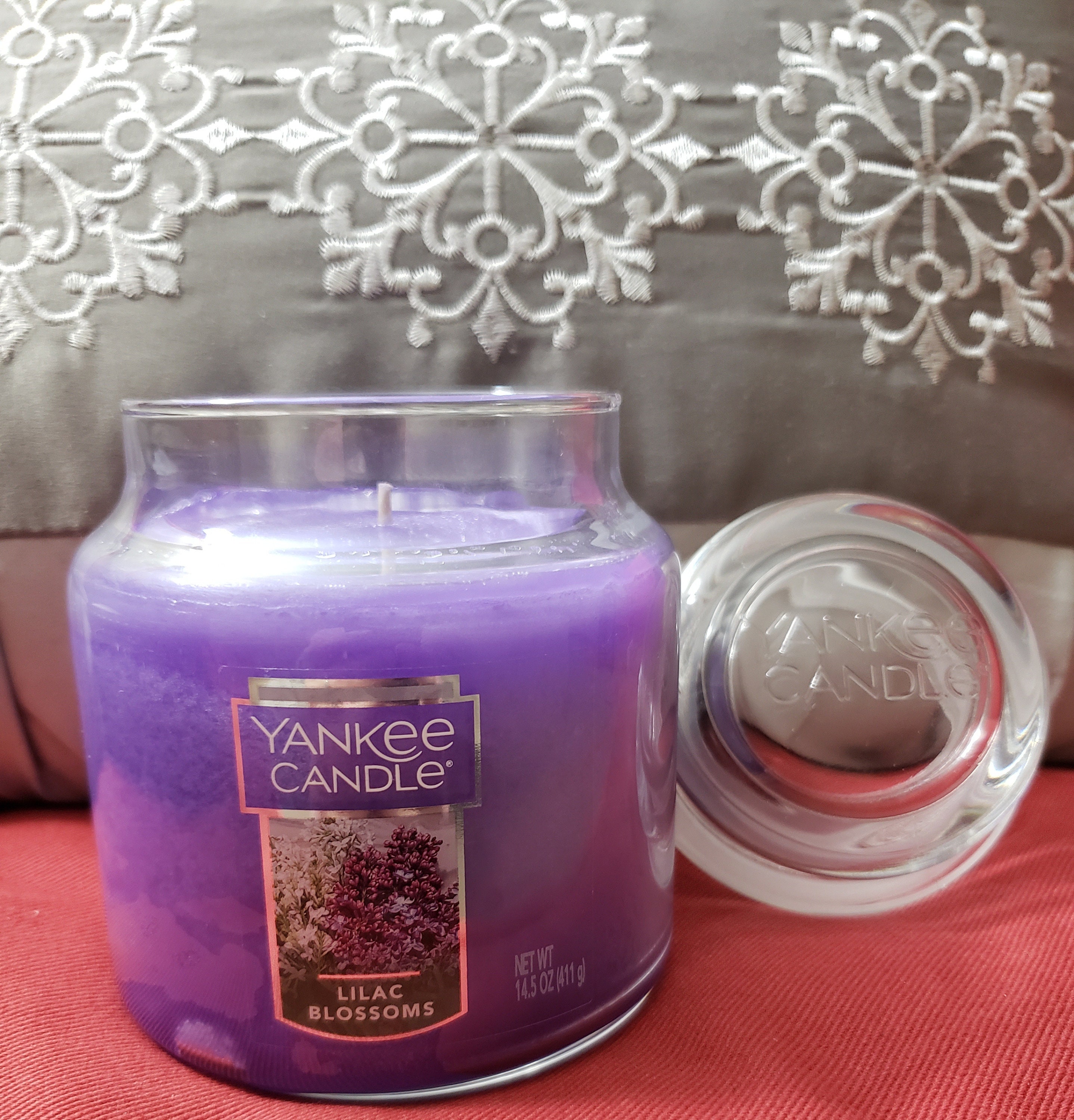 Yankee Candle Jar Lilac Blossoms Candle Jar Candle Home Etsy
