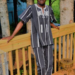 Tenue Traditionnelle Pour Hommes Africains Burkina Faso Etsy
