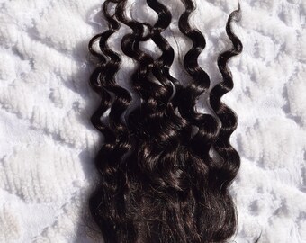 4*4 Lace Closure Water wave Weave Frontal Queen Sheba Style, Peruvian Water Wave Frontal.