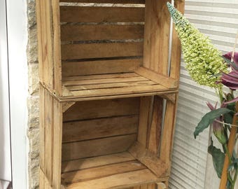 wooden crates etsy