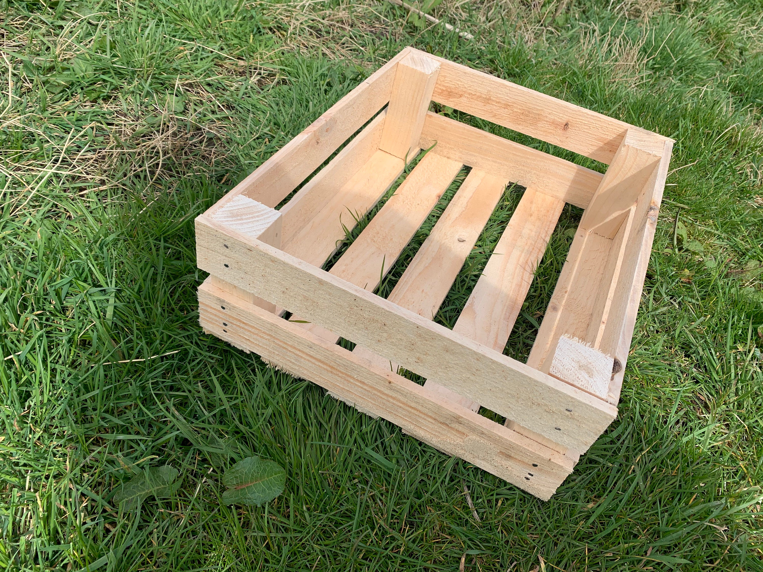 Beautiful Wooden Crates Storage Tray/box Fruit Crates Box Etsy