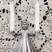 Vintage Angel Silver Plate Candle Stick Miniture Oneida Made in Italy William A Rogers Christmas Xmas Holiday Angel Lights