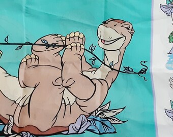 Couette Vintage The Land Before Time – Little Foot, Taille Twin, 86x57 Pouces