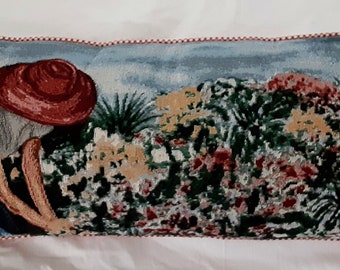 Tapestry Pillow Extra Large Spring Gardening CountryAccent Home Decor Couch Size