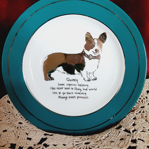 Anthropologie Plate Etsy