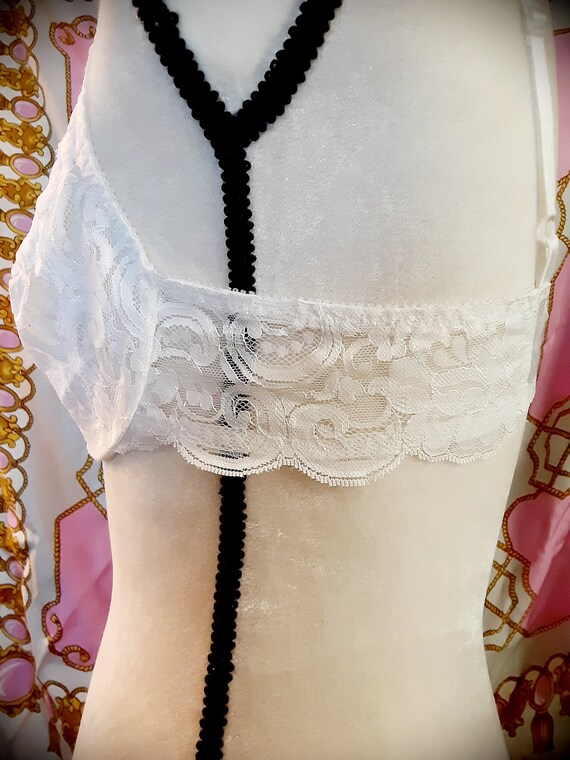 Vintage Victoria's Secret Lace Bra Gold Label 199… - image 7