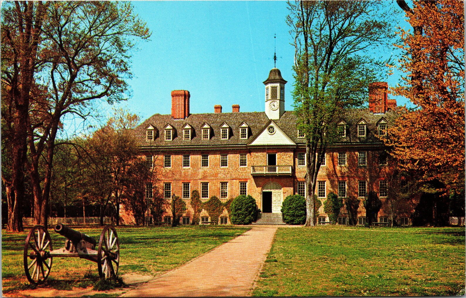 Williamsburg Virginia College Of William & Mary Wren Building Etsy
