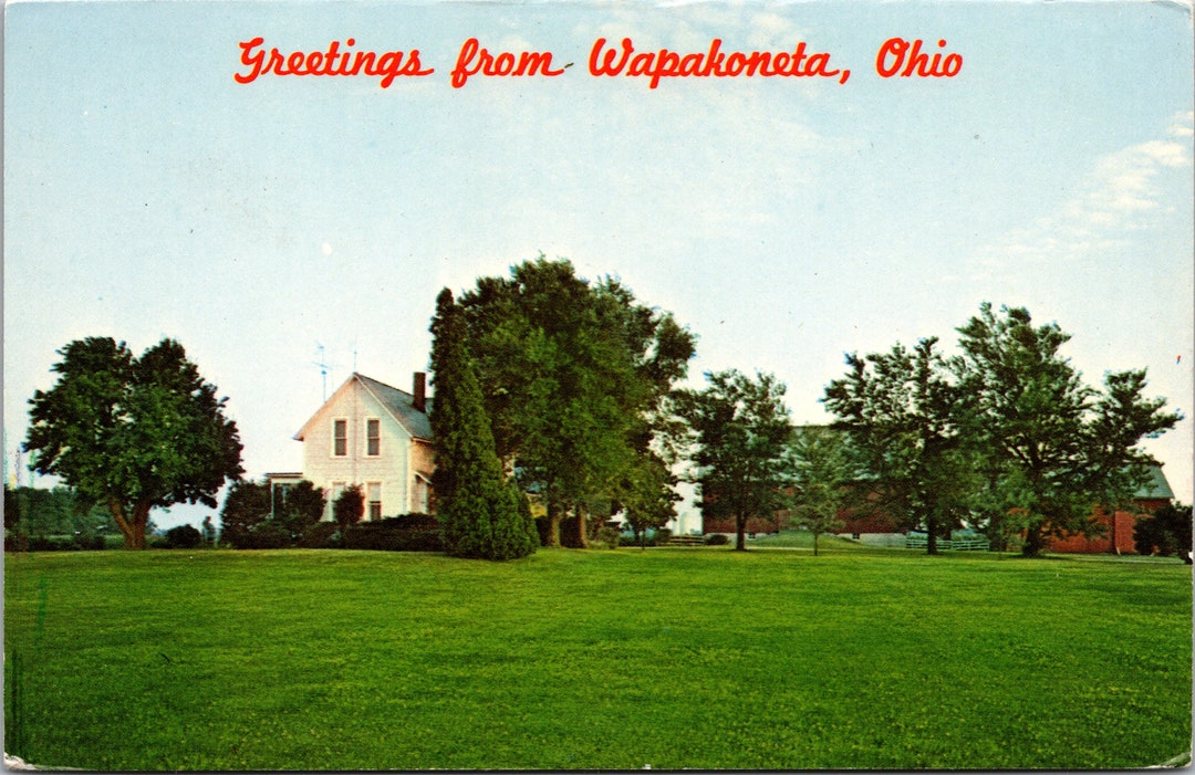 Ohio OH Farm Birthplace of Neil Armstrong Postcard Etsy