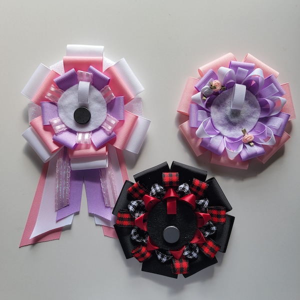 Handmade Ita Bag Rosette Ribbon Accessory Ornament