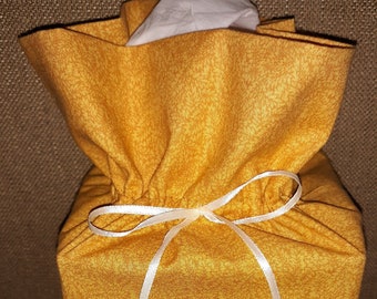 Handmade tissue box cover
