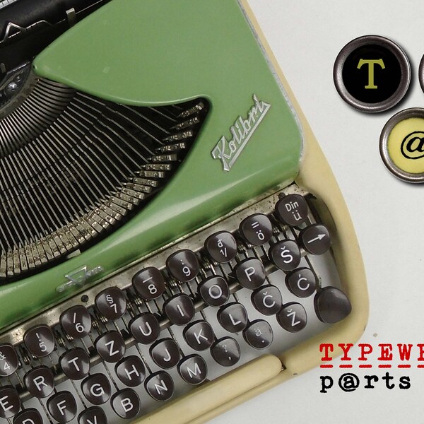 PARTS@ vintage portable typewriter * GROMA Kolibri 1955-62 * Germany @PARTS