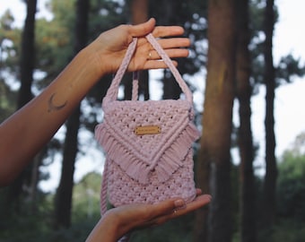Essential macrame bag | Handmade bag | Macrame bag | 100% cotton rope