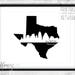 Austin Texas City Skyline Printable Wall Art Downloadable Prints State ...