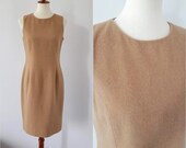Vintage Bill Blass Camel Hair Dress