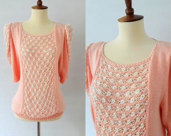 1980s Crotchet Top