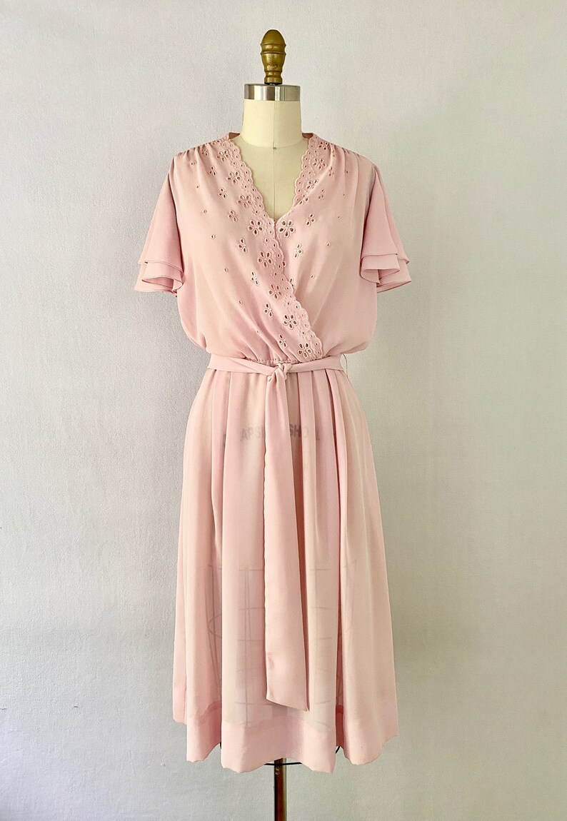 1970s Union-Made Secretary Dress
