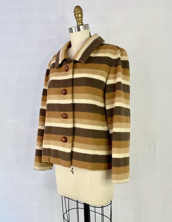 Vintage Bench Striped Pattern Jacket - L main image 0