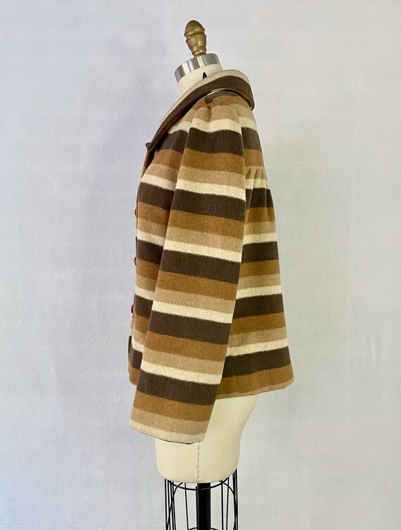 Vintage Bench Striped Pattern Jacket - L main image 1