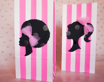 black barbie party supplies